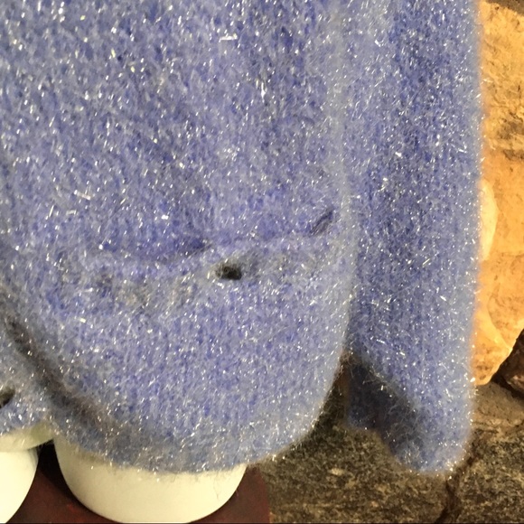 L JAMIE SADOCK LINED SWEATER LAVENDER TEDDY - Picture 4 of 7